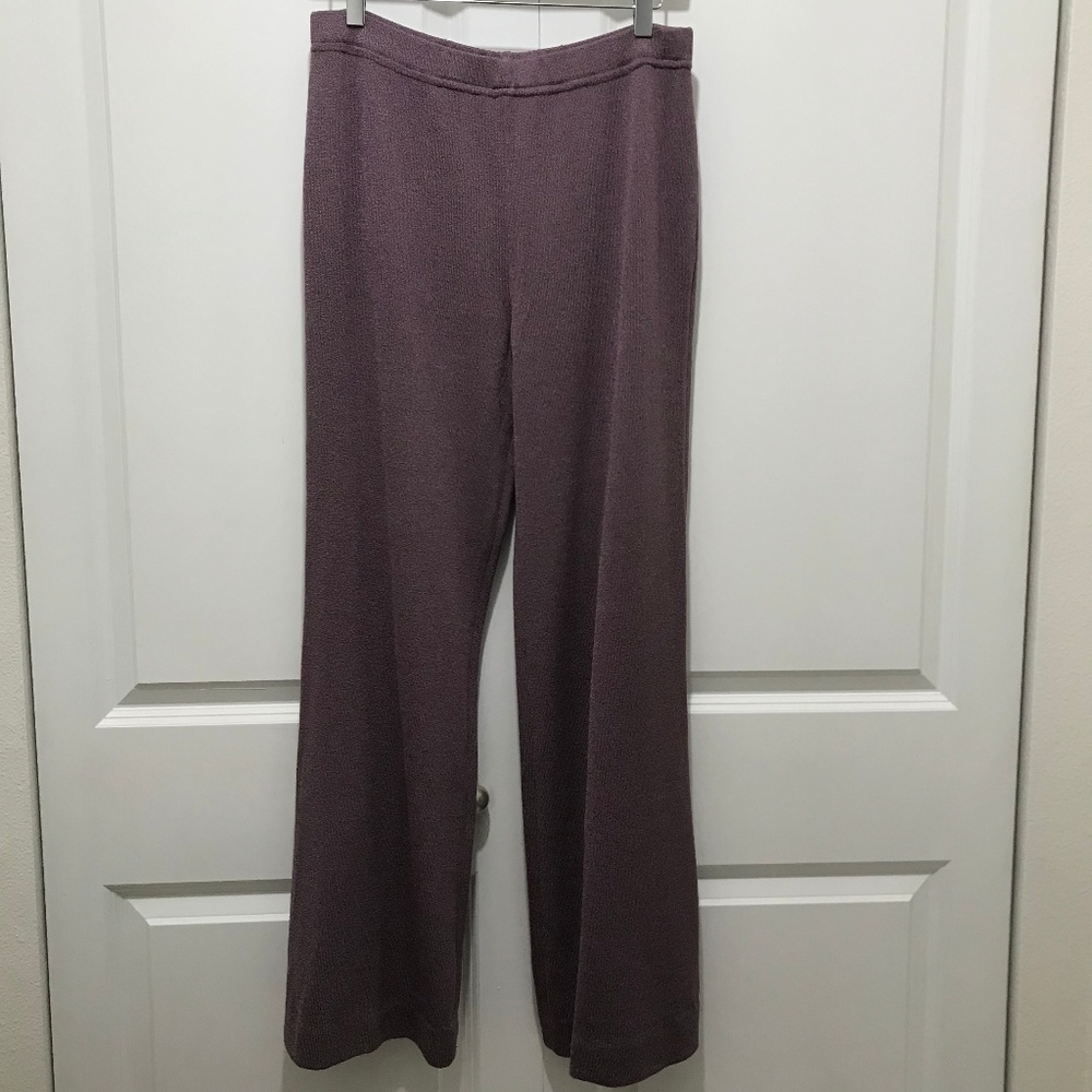 St. John Evening Knit Pants, Sheer Detail at Back